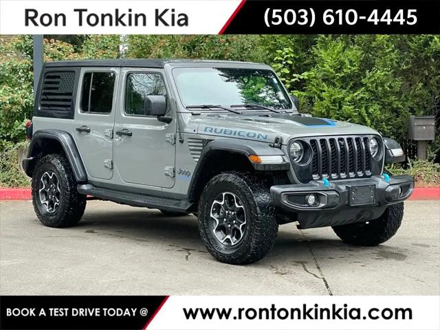 2022 Jeep Wrangler 4xe Unlimited Rubicon 4x4 for sale in Gladstone, OR