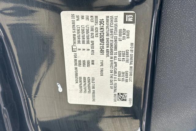 2011 Chevrolet Silverado 2500HD LTZ