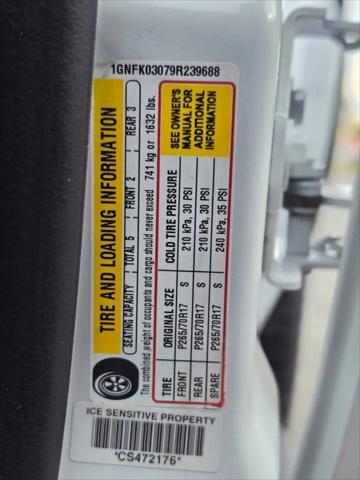 2009 Chevrolet Tahoe Special Services