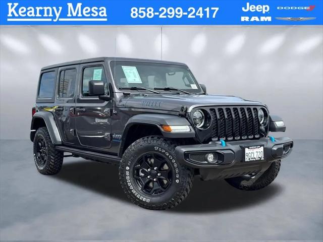 2023 Jeep Wrangler 4xe 4x4 for sale in San Diego, CA