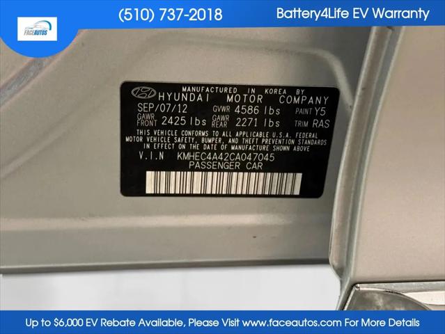 2012 Hyundai Sonata Hybrid Hybrid Base