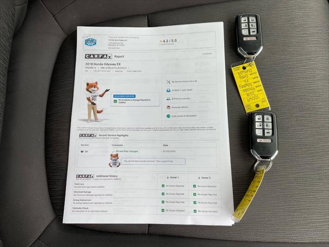 2018 Honda Odyssey EX