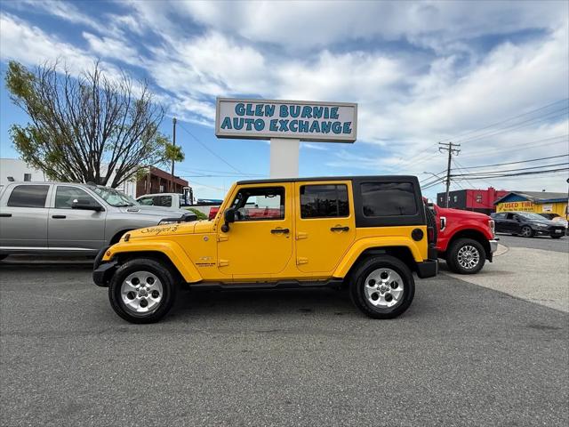 2015 Jeep Wrangler Unlimited Sahara for sale in Glen Burnie, MD