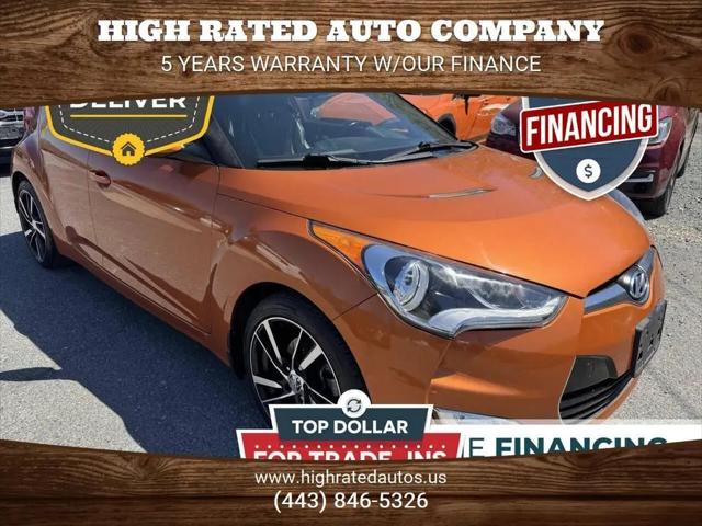2014 Hyundai Veloster Base w/Black for sale in Abingdon, MD