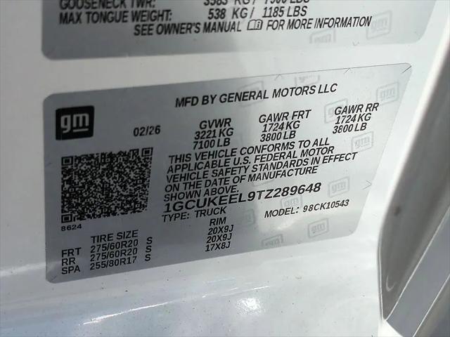 2026 Chevrolet Silverado 1500 4WD Crew Cab Short Bed RST