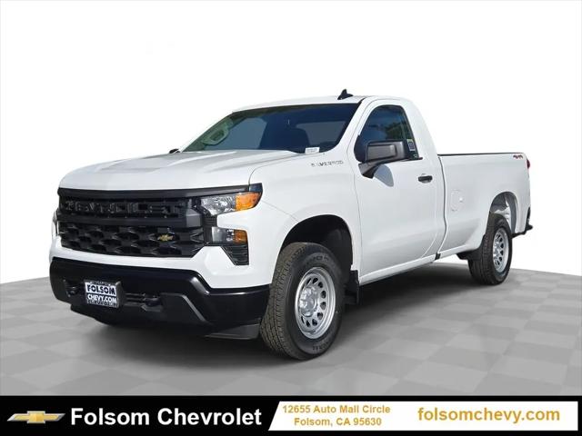 2026 Chevrolet Silverado 1500 4WD Regular Cab Long Bed WT for sale in Folsom, CA