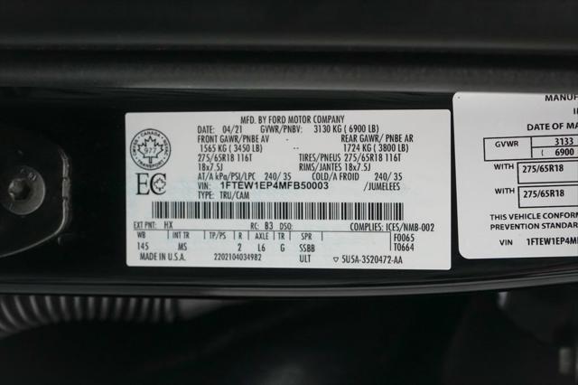 2021 Ford F-150 XLT