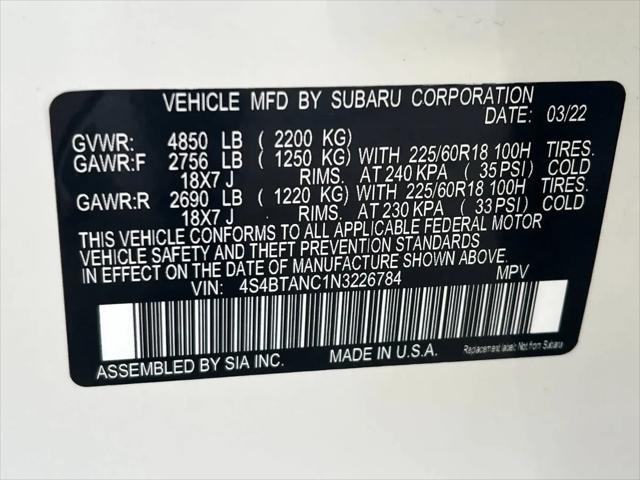 2022 Subaru Outback Limited