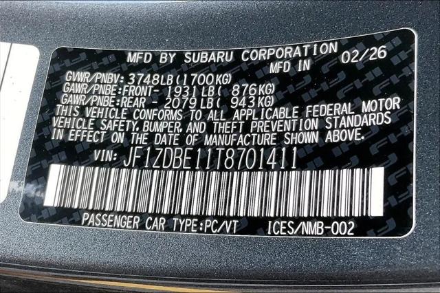 2026 Subaru BRZ Limited