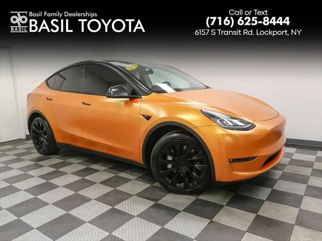 2021 Tesla Model Y Long Range Dual Motor All-Wheel Drive for sale in Lockport, NY