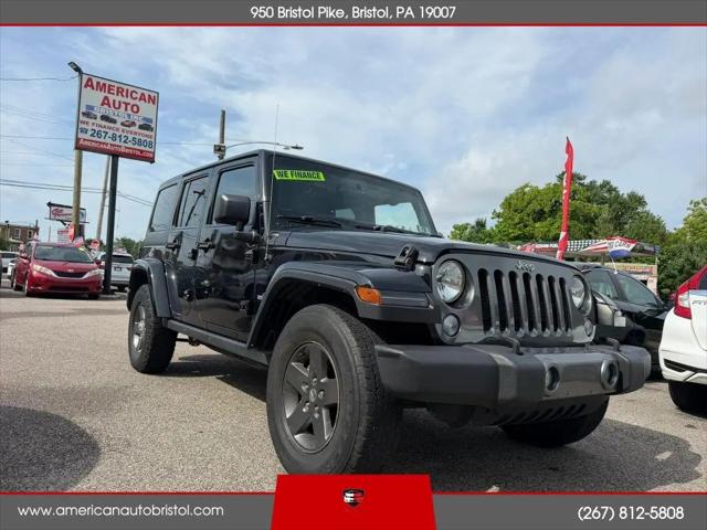 2015 Jeep Wrangler Unlimited Freedom Edition for sale in Bristol, PA