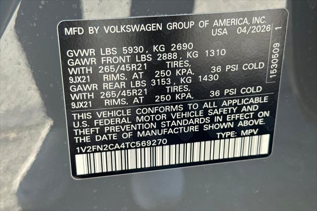2026 Volkswagen Atlas SEL Premium R-Line