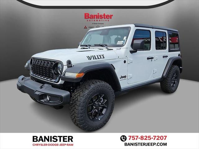 2026 Jeep Wrangler WRANGLER 4-DOOR WILLYS 2026 Jeep Wrangler WRANGLER 4-DOOR WILLYS