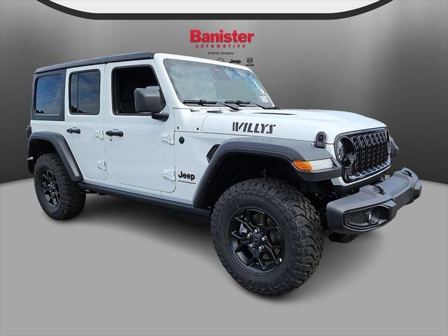 2026 Jeep Wrangler WRANGLER 4-DOOR WILLYS 2026 Jeep Wrangler WRANGLER 4-DOOR WILLYS