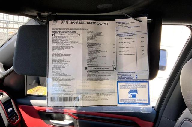 2026 Ram 1500 Rebel Crew Cab 4x4 5'7" Box