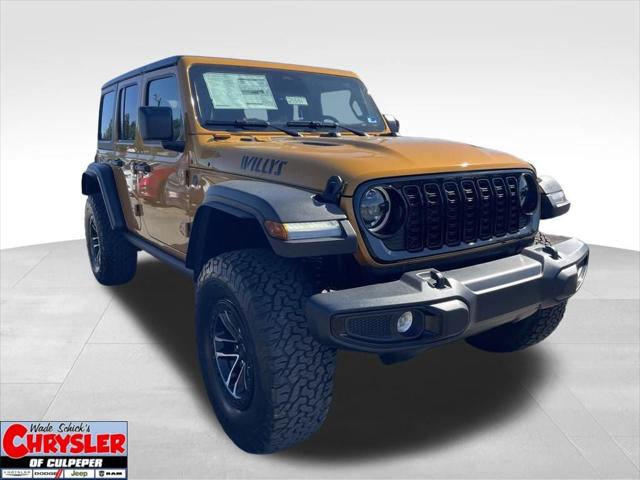 2026 Jeep Wrangler WRANGLER 4-DOOR WILLYS 2026 Jeep Wrangler WRANGLER 4-DOOR WILLYS