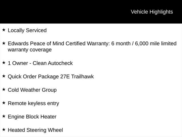 2020 Jeep Cherokee Trailhawk 4x4