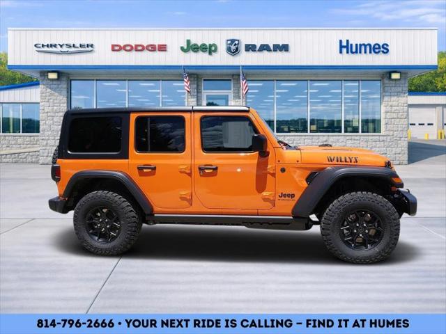 2026 Jeep Wrangler WRANGLER 4-DOOR WILLYS 2026 Jeep Wrangler WRANGLER 4-DOOR WILLYS