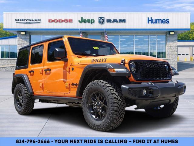 2026 Jeep Wrangler WRANGLER 4-DOOR WILLYS 2026 Jeep Wrangler WRANGLER 4-DOOR WILLYS