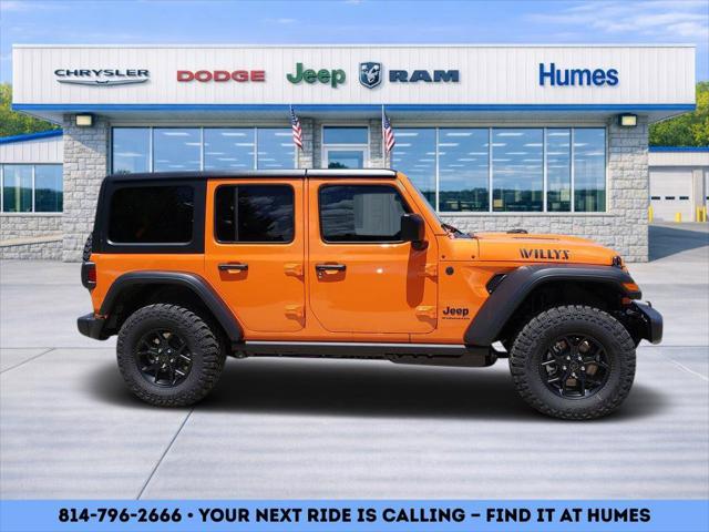 2026 Jeep Wrangler WRANGLER 4-DOOR WILLYS 2026 Jeep Wrangler WRANGLER 4-DOOR WILLYS