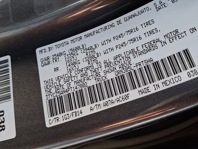 2023 Toyota Tacoma SR V6