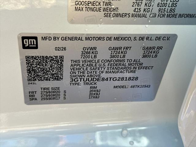 2026 GMC Sierra 1500 Crew Cab, Short Bed, SLT, 4WD