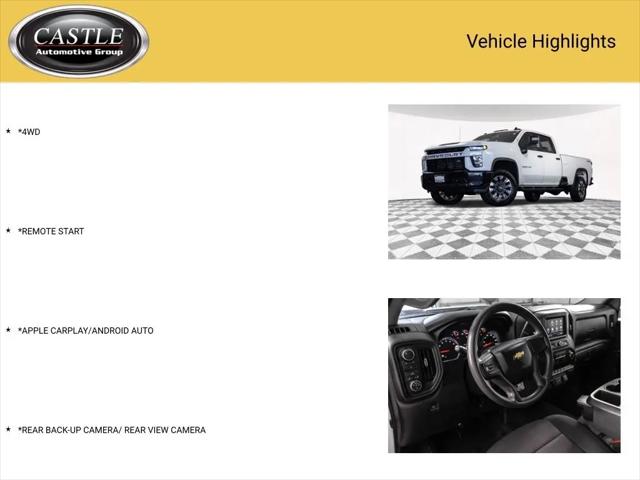 2021 Chevrolet Silverado 2500HD 4WD Crew Cab Long Bed Custom