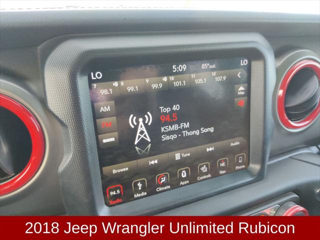 2018 Jeep Wrangler Unlimited Rubicon 4x4
