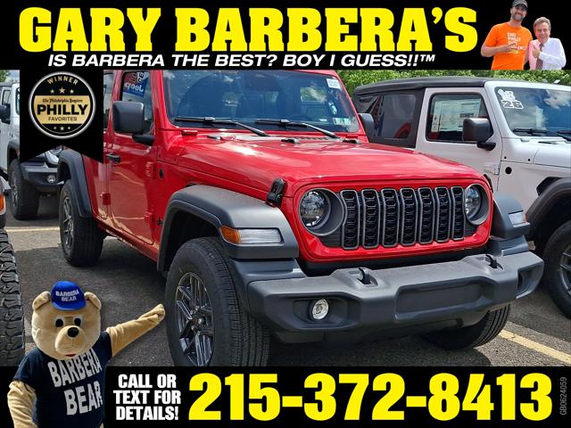 2026 Jeep Wrangler WRANGLER 4-DOOR SPORT S 2026 Jeep Wrangler WRANGLER 4-DOOR SPORT S