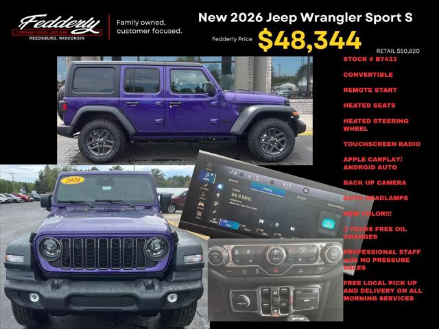 2026 Jeep Wrangler Sport S