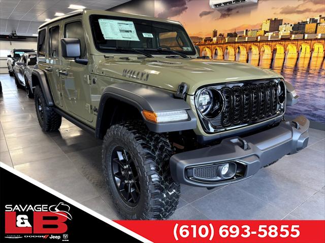 2026 Jeep Wrangler WRANGLER 4-DOOR WILLYS 2026 Jeep Wrangler WRANGLER 4-DOOR WILLYS