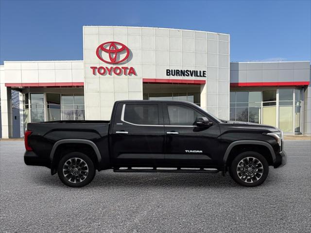 Used 2024 Toyota Tundra Limited with VIN 5TFJC5DB6RX066593 for sale in Burnsville, Minnesota