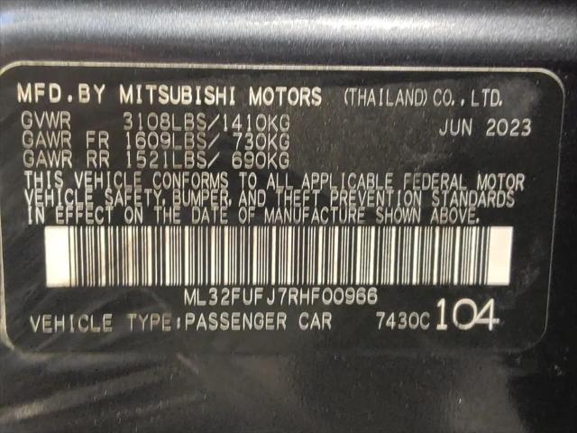 2024 Mitsubishi Mirage G4 LE