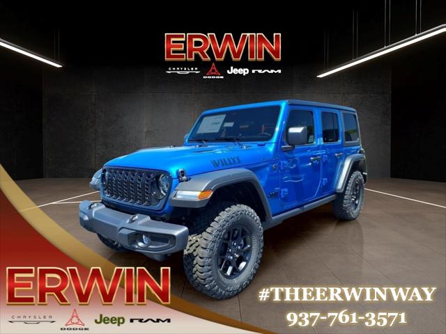 2026 Jeep Wrangler WRANGLER 4-DOOR WILLYS 2026 Jeep Wrangler WRANGLER 4-DOOR WILLYS