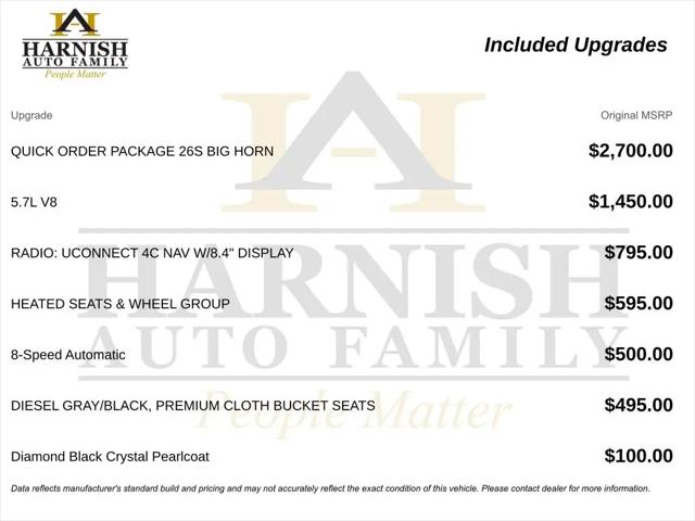 2019 Ram 1500 Classic Big Horn Crew Cab 4x4 5'7" Box