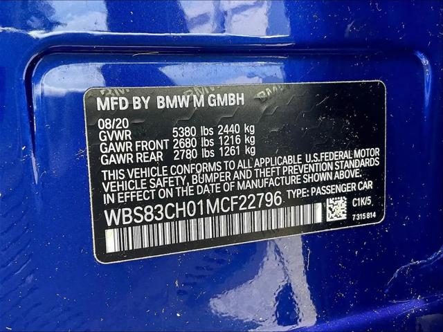 2021 BMW M5 Standard