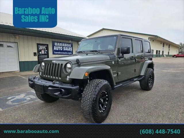 2016 Jeep Wrangler Unlimited Sahara for sale in Baraboo, WI