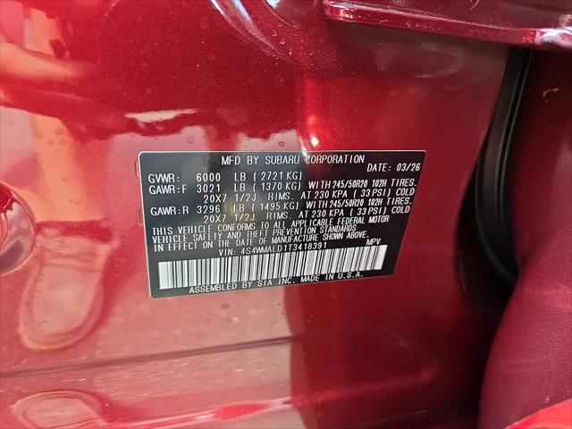 2026 Subaru Ascent Onyx Edition Touring 7-Passenger