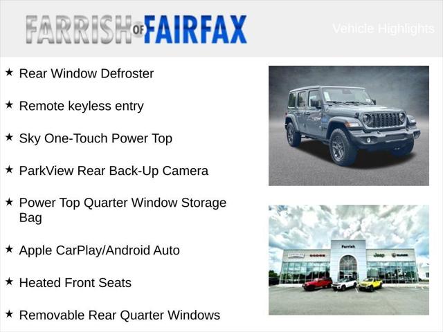 2026 Jeep Wrangler WRANGLER 4-DOOR SPORT S 2026 Jeep Wrangler WRANGLER 4-DOOR SPORT S