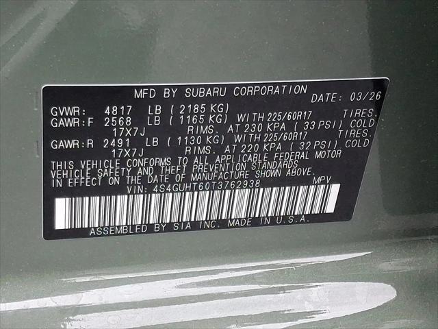 2026 Subaru Crosstrek Wilderness