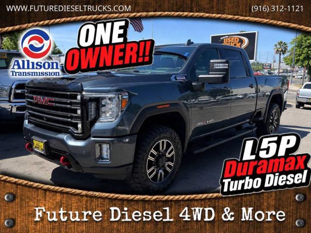 2020 GMC Sierra 3500HD 4WD Crew Cab Standard Bed AT4 for sale in Sacramento, CA