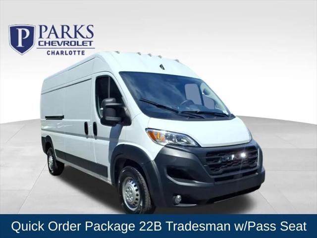 2025 Ram ProMaster 2500 Cargo Van Tradesman High Roof 159" WB w/Pass Seat for sale in Charlotte, NC