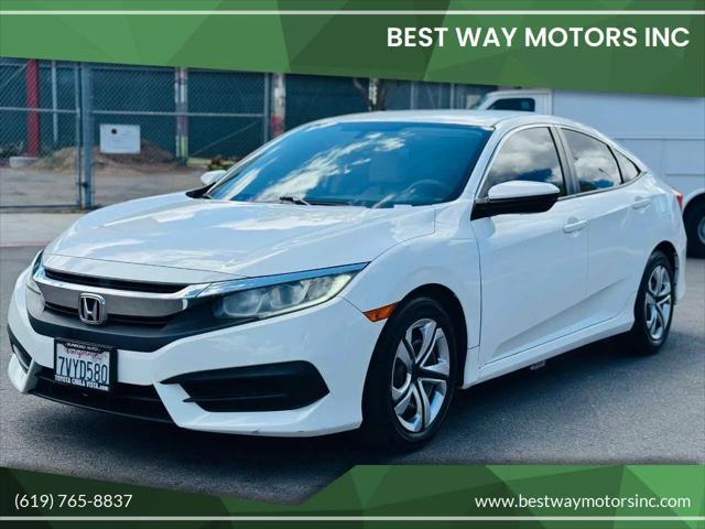 2017 Honda Civic LX for sale in San Diego, CA