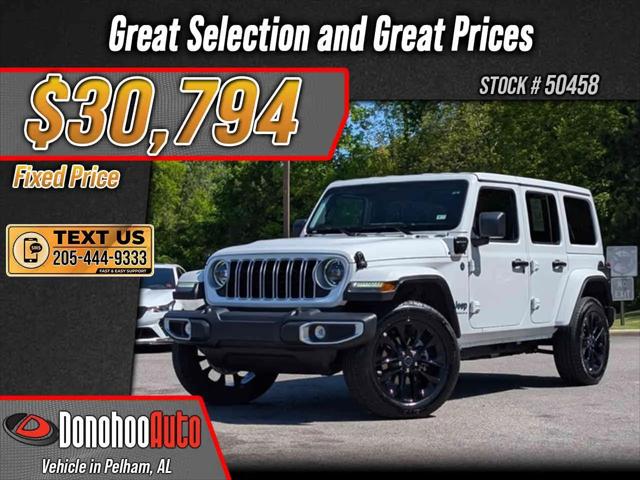 2025 Jeep Wrangler 4xe Sahara 4xe for sale in Pelham, AL