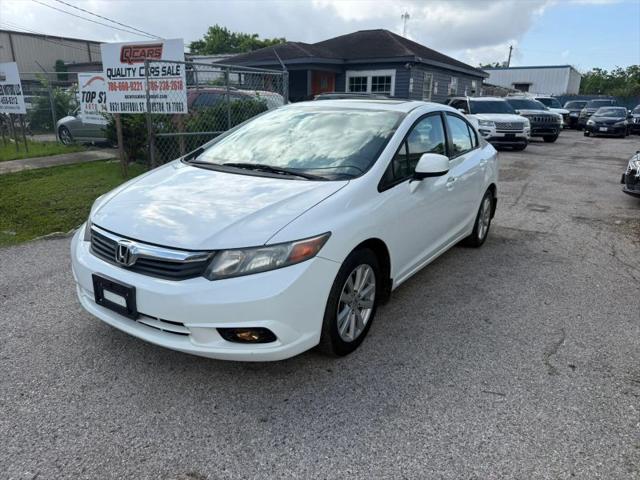 2012 Honda Civic EX for sale in Houston, TX