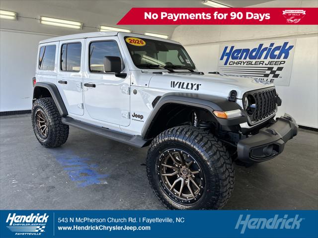 2026 Jeep Wrangler WRANGLER 4-DOOR WILLYS