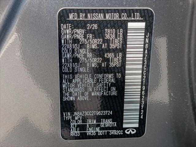 2026 INFINITI QX80 AUTOGRAPH AWD