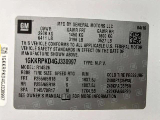 2016 GMC Acadia SLE