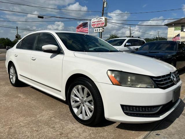2013 Volkswagen Passat 2.5L SEL for sale in Houston, TX