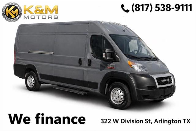 2021 Ram ProMaster Cargo Van High Roof 159" WB EXT for sale in Arlington, TX